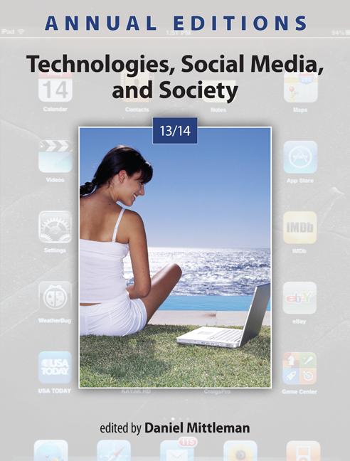 Annual Editions: Technologies, Social Media, and Society 13/14 - Ingram