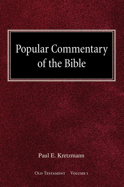 Popular Commentary of the Bible Old Testament Volume 1 - Ingram