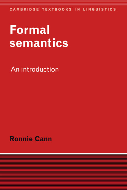 Formal Semantics - Ingram