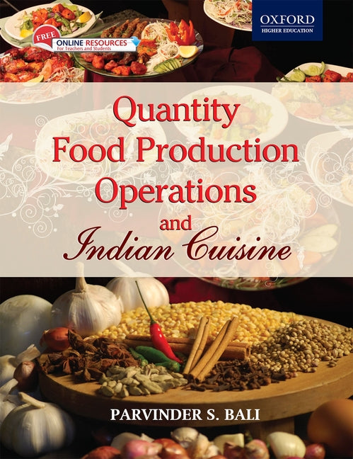 Quantity Food Production Operations and Indian Cuisine [With CDROM] - Ingram