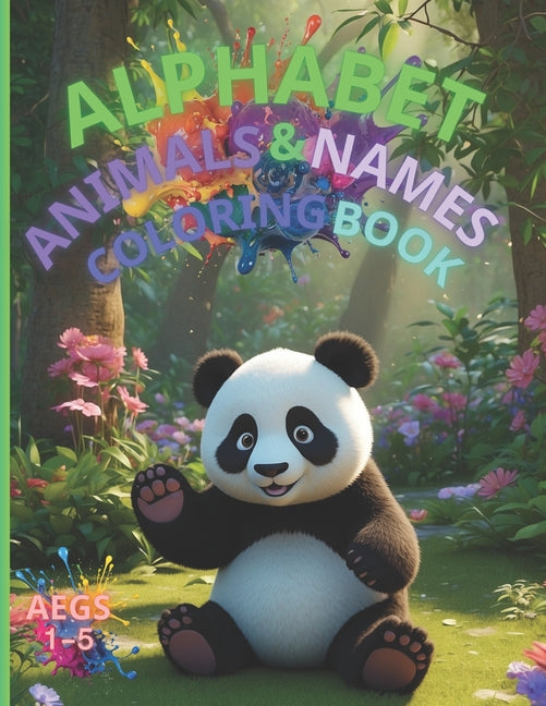 Explore and Color An Educational Alphabet and Animal Coloring Book for Kids, Featuring Their Names: Boys & Girls ages 1-5 - Ingram