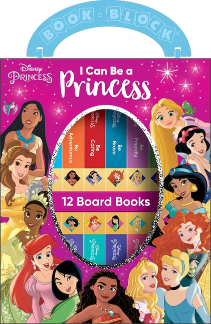 Disney Princess: I Can Be a Princess 12 Board Books - Ingram