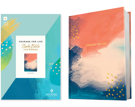 NLT Courage for Life Study Bible for Women, Filament Enabled (Hardcover) - Ingram