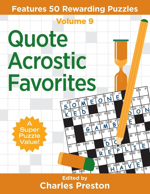 Quote Acrostic Favorites: Features 50 Rewarding Puzzles - Ingram