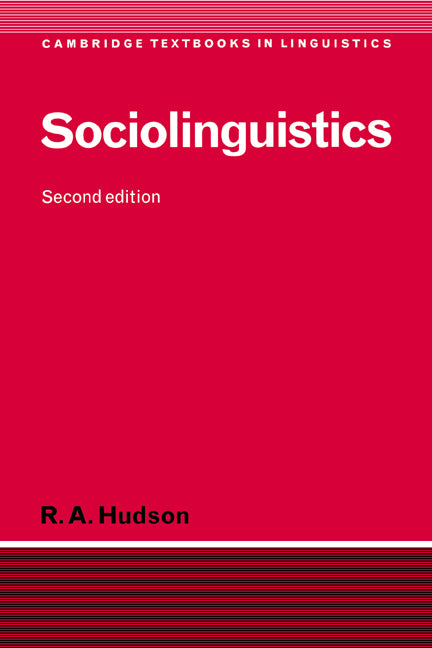 Sociolinguistics (Revised) - Ingram
