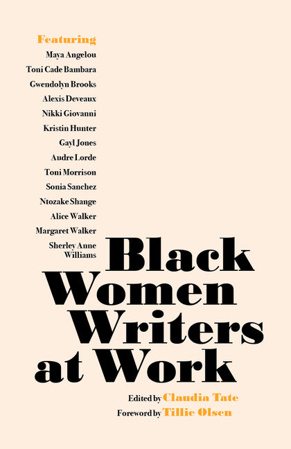 Black Women Writers at Work - Ingram