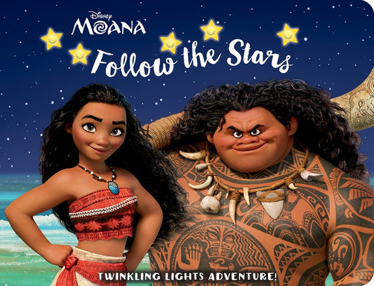 Disney Moana: Follow the Stars Twinkling Lights Adventure! [With Battery] - Ingram