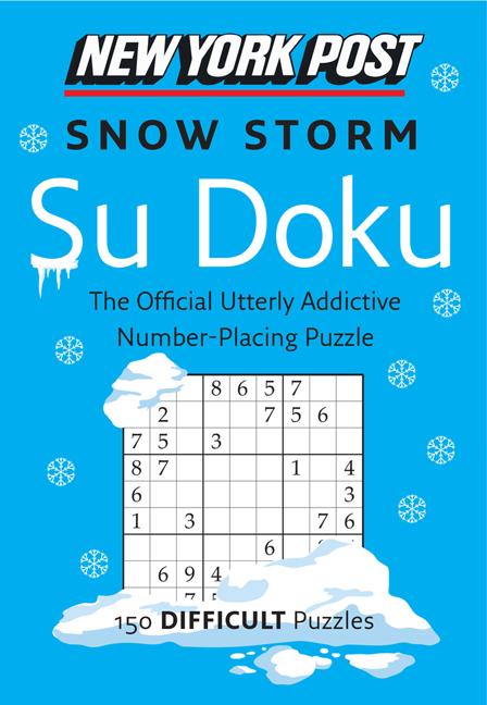 New York Post Snow Storm Su Doku: 150 Difficult Puzzles - Ingram