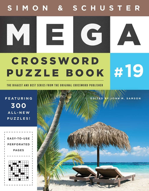 Simon & Schuster Mega Crossword Puzzle Book #19 - Ingram