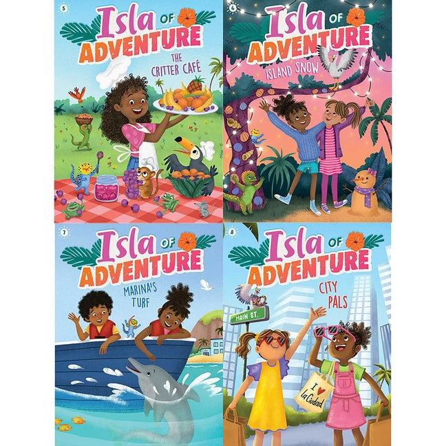 Isla of Adventure Collected Set #2: The Critter Café; Island Snow; Marina's Turf; City Pals (Collected Set) - Ingram