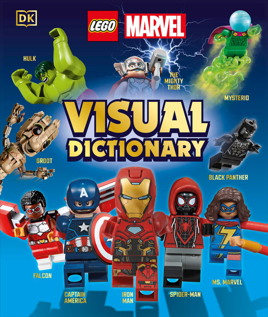 Lego Marvel Visual Dictionary (Library Edition): Without Minifigure - Ingram
