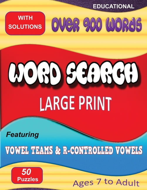 Word Search Featuring Vowel Teams & R-Controlled Vowels - Ingram