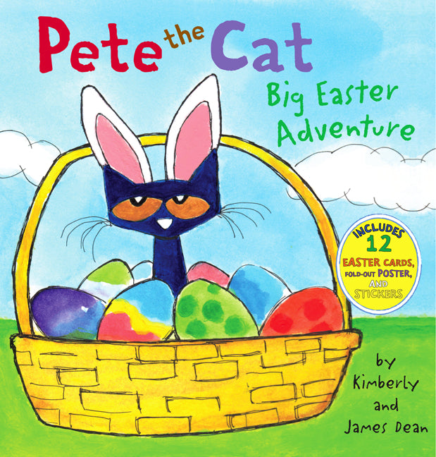 Pete the Cat: Big Easter Adventure: An Easter and Springtime Book for Kids [With 12 Easter Cards and Poster] - Ingram