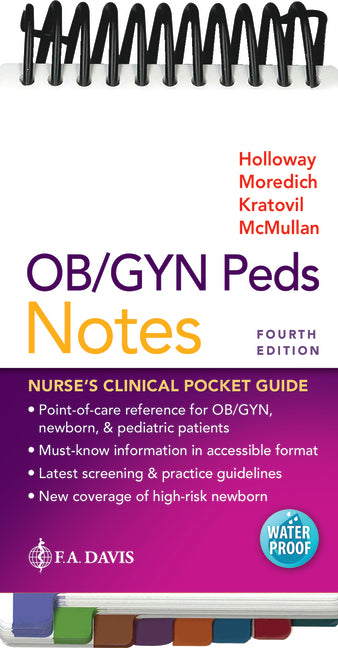 Ob/GYN Peds Notes: Nurse's Clinical Pocket Guide - Ingram