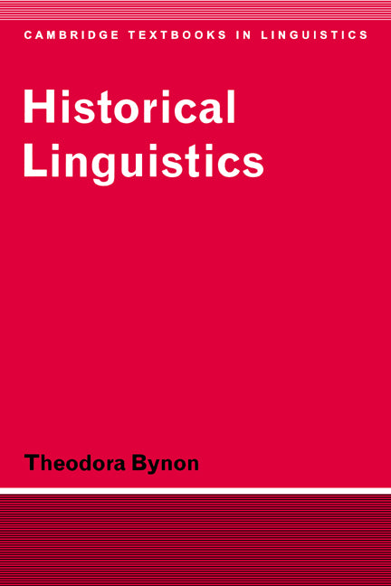 Historical Linguistics - Ingram