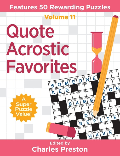 Quote Acrostic Favorites: Features 50 Rewarding Puzzles - Ingram