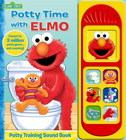 Sesame Street: Potty Time with Elmo Potty Training Sound Book [With Battery] - Ingram