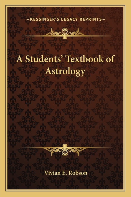 Students' Textbook of Astrology - Ingram