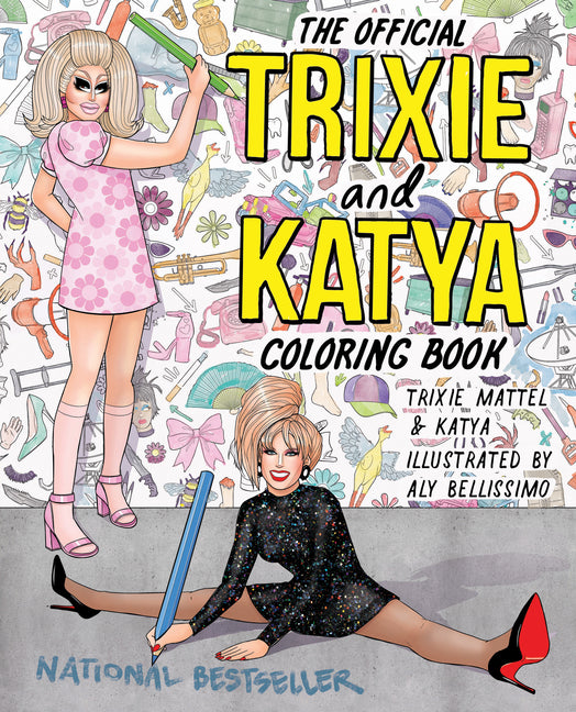 Official Trixie and Katya Coloring Book - Ingram