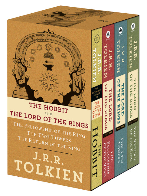 J.R.R. Tolkien 4-Book Boxed Set: The Hobbit and the Lord of the Rings: The Hobbit, the Fellowship of the Ring, the Two Towers, the Return of the King - Ingram