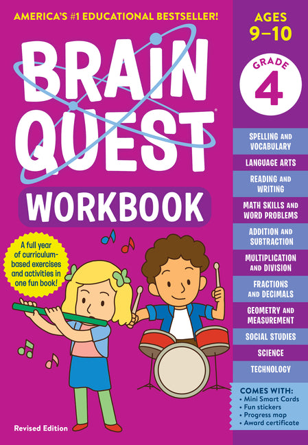 Brain Quest Workbook: 4th Grade Revised Edition (Revised) - Ingram