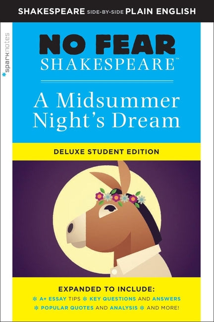 Midsummer Night's Dream: No Fear Shakespeare Deluxe Student Editions - Shakespeare Side-By-Side Plain English (Revised) - Ingram