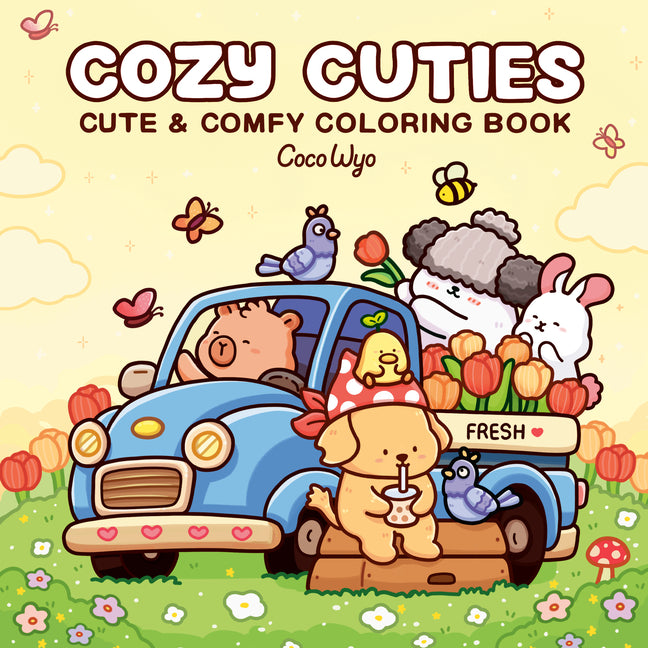 Cozy Cuties: Coloring Book for Adults and Kids - Ingram