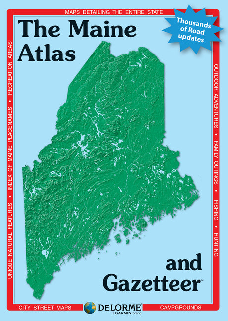 Delorme Atlas & Gazetteer Maine - Ingram