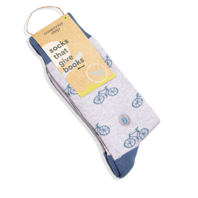 Socks That Give Books (Bikes) - Ingram