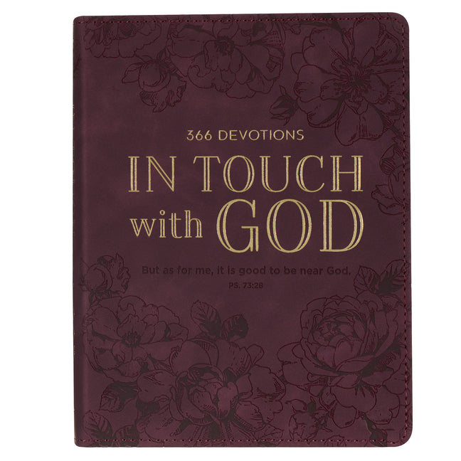 Devotional in Touch with God Brown Flexcover Jan. - Ingram