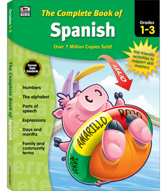 Complete Book of Spanish, Grades 1 - 3 - Ingram