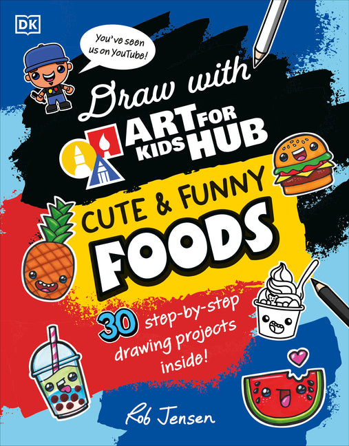 Draw with Art for Kids Hub Cute and Funny Foods - Ingram
