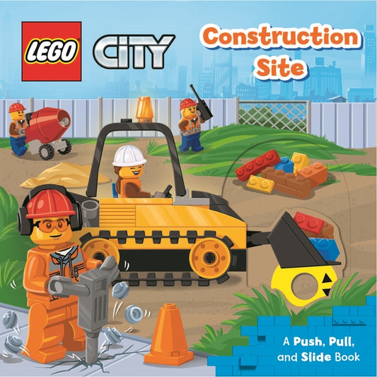 Lego(r) City. Construction Site: A Push, Pull and Slide Book - Ingram