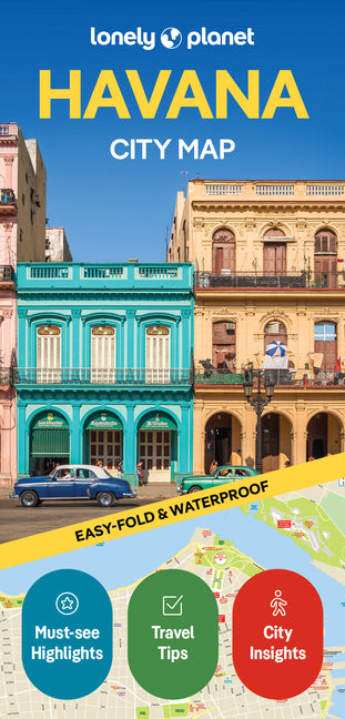 Lonely Planet Havana City Map - Ingram