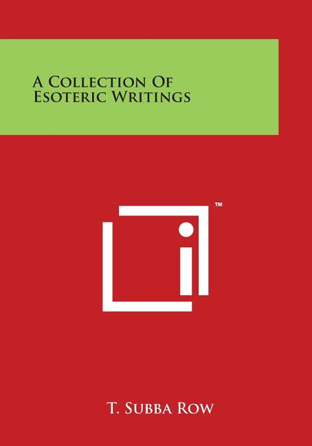Collection of Esoteric Writings - Ingram