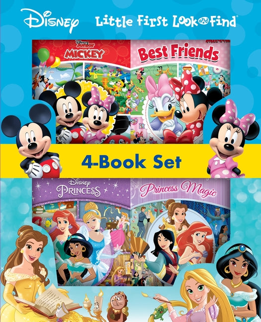 Disney: Little First Look and Find 4-Book Set - Ingram