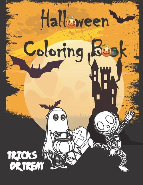 Halloween Coloring Book-tricks or treat: Coloring Book Featuring Fun, Designs for Stress Relief and Relaxation - Ingram