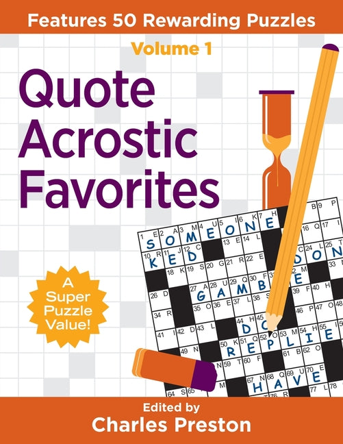 Quote Acrostic Favorites: Features 50 Rewarding Puzzles - Ingram