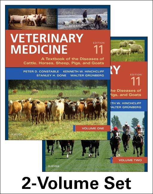 Veterinary Medicine: A Textbook of the Diseases of Cattle, Horses, Sheep, Pigs and Goats - Two-Volume Set - Ingram