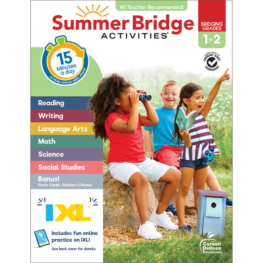 Summer Bridge Activities, Grades 1 - 2 - Ingram