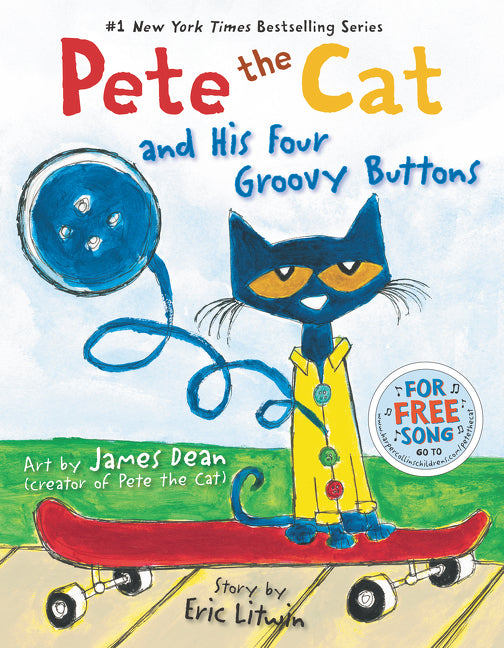 Pete the Cat and His Four Groovy Buttons - Ingram