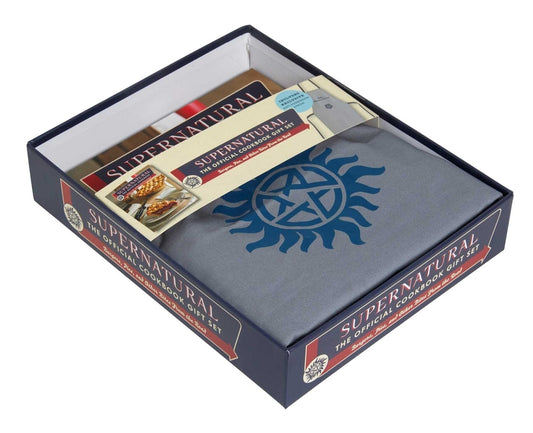 Supernatural: The Official Cookbook Gift Set Edition: Burgers, Pies, and Other Bites from the Road [With Apron] - Ingram