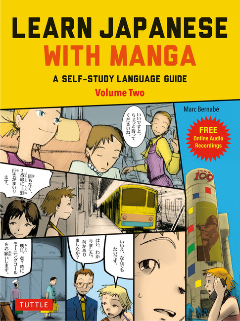 Learn Japanese with Manga Volume Two: A Self-Study Language Guide (Free Online Audio) - Ingram