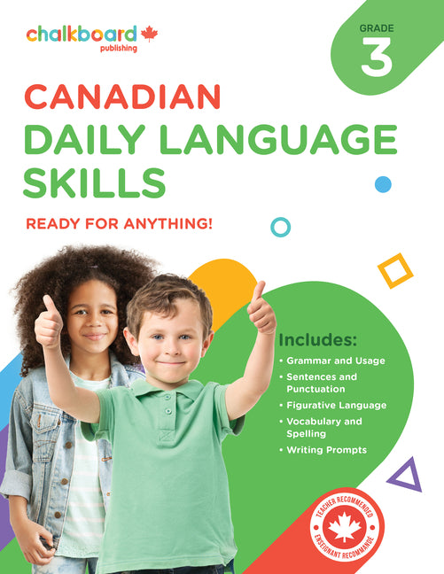 Canadian Daily Language Skills Grade 3 (Review and Reinforce Essential Language Skills with Consistent Daily Practice! This Resource Featur) - Ingram