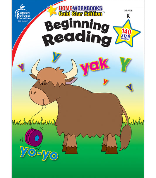 Beginning Reading, Grade K: Gold Star Edition Volume 3 - Ingram