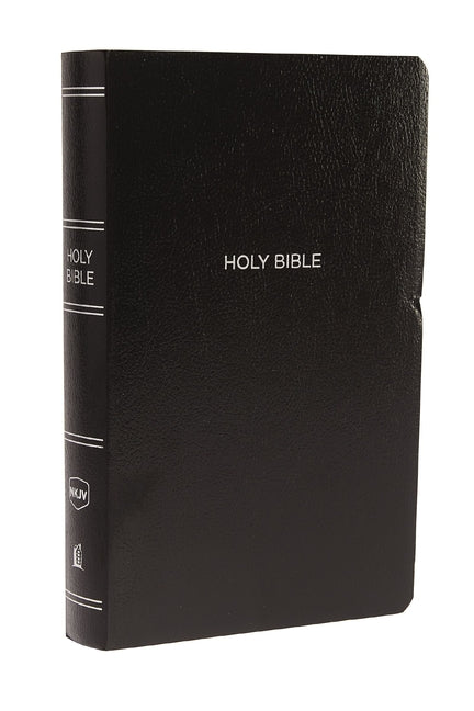 NKJV, Gift and Award Bible, Leather-Look, Black, Red Letter Edition - Ingram