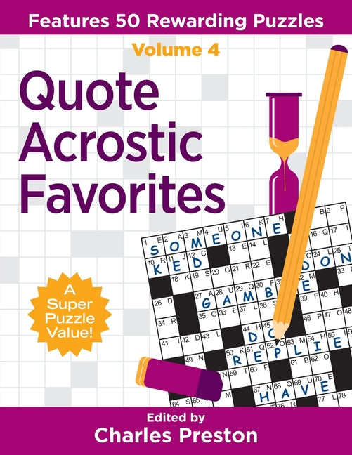 Quote Acrostic Favorites: Features 50 Rewarding Puzzles - Ingram