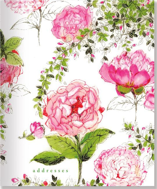 Lg Addr Bk Rose Garden - Ingram
