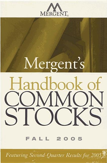 Mergent's Handbook of Common Stocks: Featuring Second-Quarter Results for 2005 (Fall 2005) - Ingram