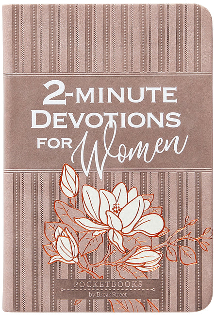 2-Minute Devotions for Women: Pocketbooks by Broadstreet - Ingram